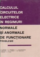 Calculul circuitelor electrice regimuri normale