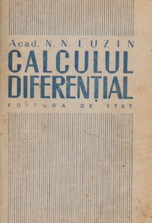 Calculul diferential (Luzin, Editie 1950)