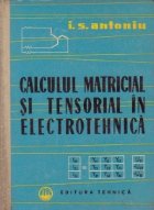 Calculul matricial tensorial electrotehnica