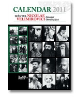 Calendar 2011 - Sfantul Nicolae Velimirovici