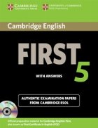 Cambridge English First 5 Self-study Pack (Students Book with answers and Audio CDs)