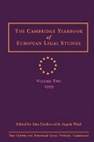 Cambridge Yearbook of European Legal Studies - Vol 2