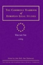 Cambridge Yearbook European Legal Studies