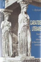 Cariatide literare studii istorie literaturii