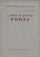 Carnet santier foraj