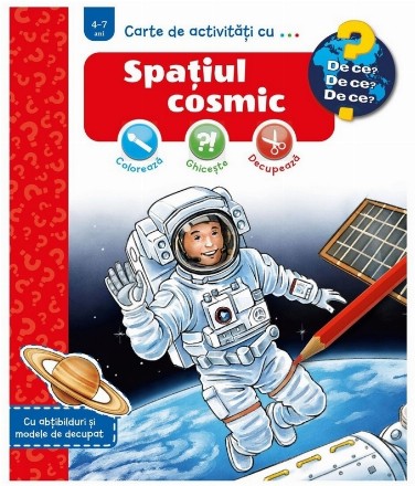 Carte de activităţi cu... Spaţiul cosmic