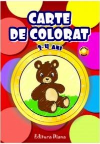 CARTE de COLORAT : 3-4 ani (editia 2012)