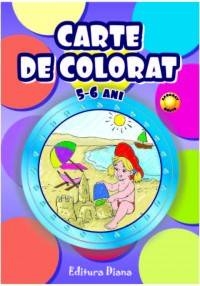 CARTE de COLORAT : 5-6 ani (editia 2012)