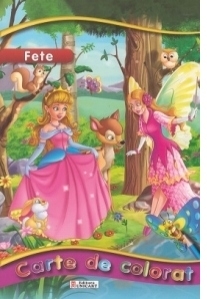 Carte de colorat pentru fete (format A4)