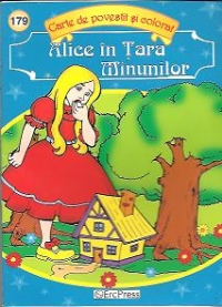 Carte de povestit si colorat nr. 179 - Alice in Tara Minunilor