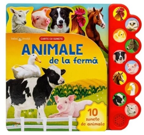 Carte cu sunete : Animale de la fermă