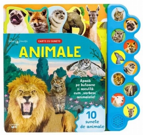 Carte cu sunete : Animale