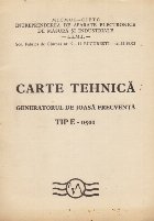 Carte Tehnica - Generatorul de Joasa Frecventa