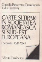 Carte tipar societatea romaneasca sud