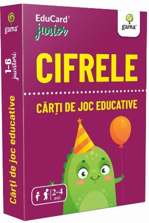 Carti de joc educative. Cifrele