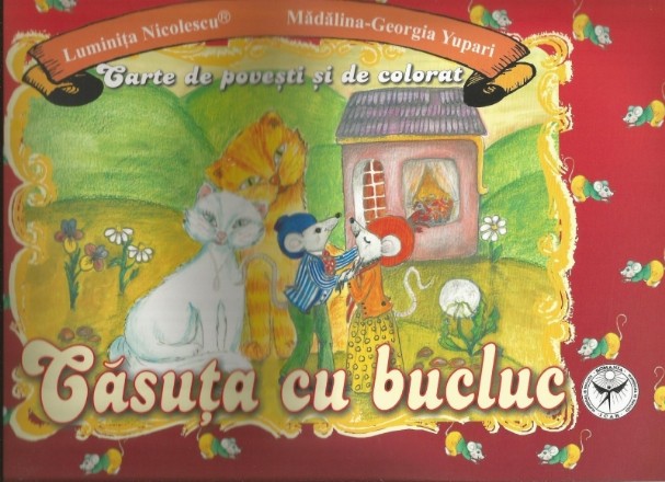 Casuta cu bucluc. Carte de povesti si de colorat