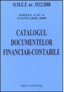 Catalogul documentelor financiar-contabile