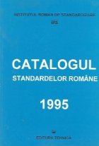 Catalogul standardelor romane 1995