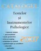 Catalogul testelor instrumentelor psihologice 2007