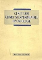 Cercetari clinice si experimentale de oncologie