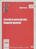 Cererile procesul civil Dispozitii generale