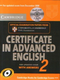 Certificate in Advanced English 2 - for updated exam (with answers)