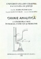 Chimie analitica Lucrari practice Intrebari