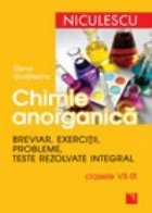 Chimie anorganica Breviar exercitii probleme