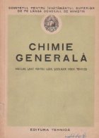 Chimie generala Manual unic pentru