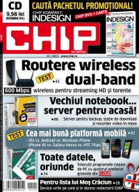 Chip cu CD - Decembrie 2011: Routere wireless dual-band