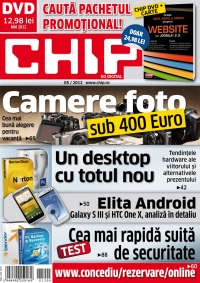 Chip cu DVD, Mai 2012 - Camere foto sub 400 euro