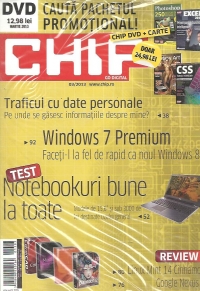 Chip cu DVD, Martie 2013 - Traficul cu date personale