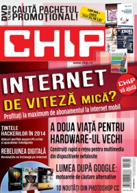 Chip DVD Septembrie 2013. Internet de viteza mica? Profitati la maximum de abonamentul la internet mobil