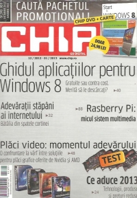 Chip, Decembrie 2012-Ianuarie 2013 - Ghidul aplicatiilor pentru Windows 8