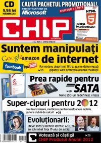 Chip cu CD - Noiembrie 2011 - Suntem manipulati de INTERNET