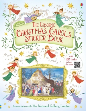 Christmas carols sticker book