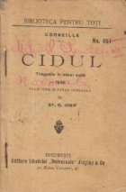 Cidul Tragedie acte 1636 (Traducere