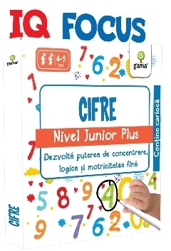 Cifre. Nivel Junior Plus 4-5 ani