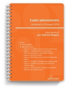 Codul administrativ actualizat la 10 august 2019