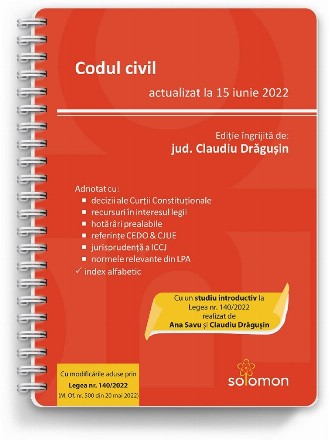 Codul civil : actualizat la 15 mai 2022