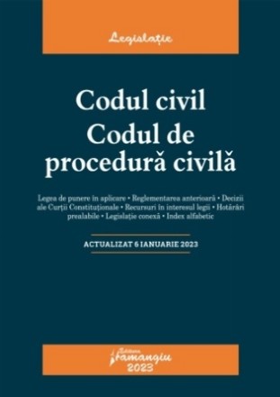 Codul civil,Codul de procedură civilă