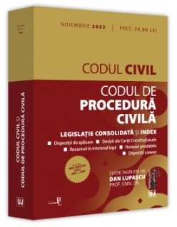 Codul civil şi Codul de procedură civilă