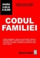 Codul familiei - Culegere de acte normative