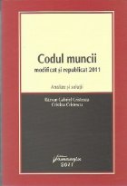 Codul muncii modificat si republicat 2011 - Analize si solutii