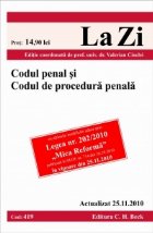 Codul penal si Codul de procedura penala (actualizat la 25.11.2010). Cod 419