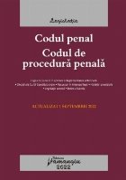 Codul penal,Codul de procedură penală : Legile de executare