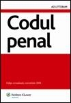 Codul penal. Editie actualizata, octombrie 2008