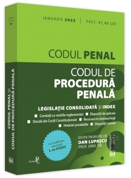 Codul penal şi Codul de procedură penală