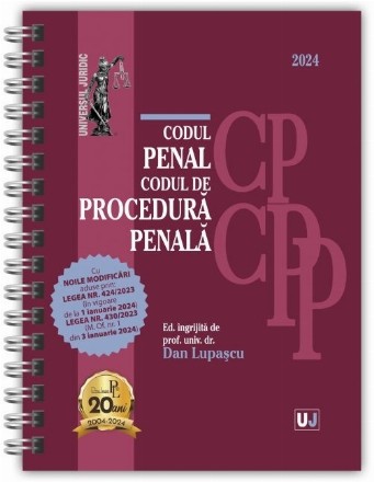 Codul penal şi Codul de procedură penală : octombrie 2023