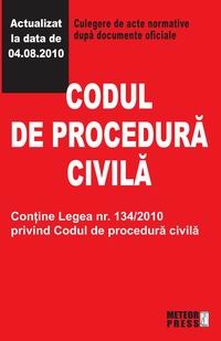 Codul de procedura civila - Culegere de acte normative